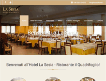 Tablet Screenshot of lasesiahotel.it